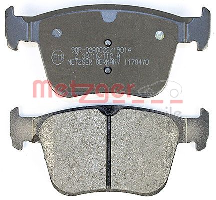 METZGER 1170470 GREENPARTS Bremsbelagsatz, Scheibenbremse